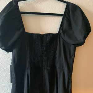 Lulus Black MIDI dress